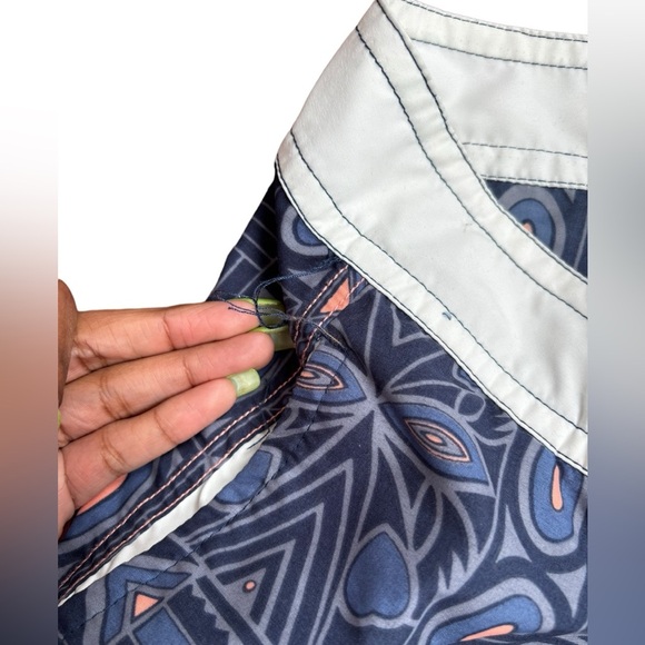 Reyn Spooner Hawaiian Swim Board Shorts Geometric Print Size 38 - Picture 8 of 14